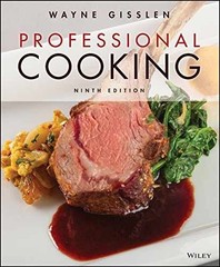 Professional Cooking – Hardcover, by Gisslen Wayne – Very Good