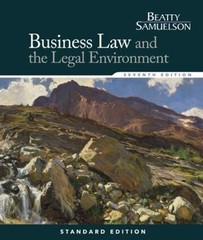 Business Law and the Legal Environment, Standard Edition Hardcove