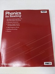 Phonics for Reading Teachers Guide Level C 2024-2025 Edition Unused