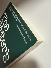 The Writer’s Art By James J. Kilpatrick Green Cover Third Printing 1989