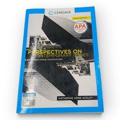 Perspectives on Contemporary Issues with APA 7e Updates Book by Katherine Ackley