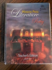 Mosodos Press Literature Ruby Student Edition Hardcover Book and Teachers Books