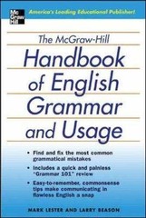 The McGraw-Hill Handbook of – Paperback, by Lester Mark; Beason – Very Good