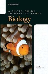 A Short Guide to Writing about Biology by Jan Pechenik: New