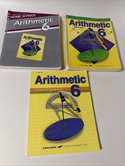 Abeka 6th Grade Arithmetic Teacher Textbook, Key, And Curriculum 3rd edition