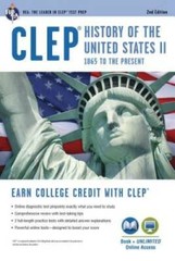 CLEPÂ® History of the U.S. II Book + Online (CLEP Test Preparation) – GOOD