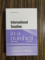 International Taxation in a Nutshell Nutshells