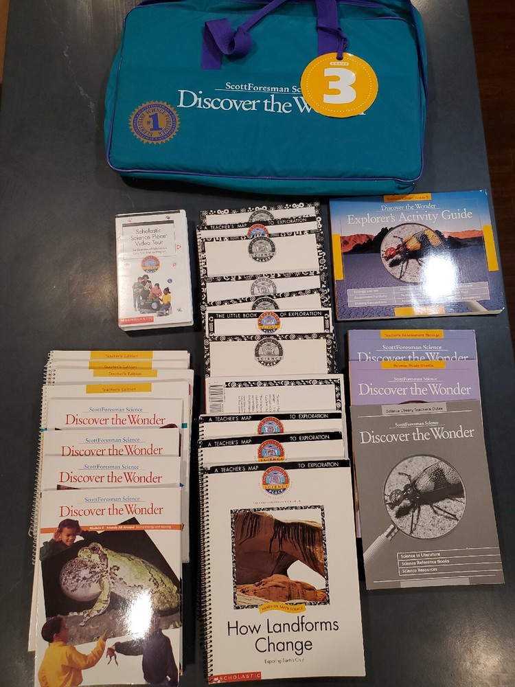 Scott Foresman Science Gr 3 Teacher Kit with Bag Discover & Science Place Books
