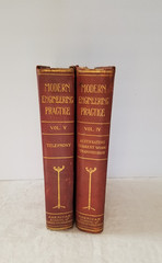 1906 Modern Engineering Practice Volumes IV Alternating Current & V Telephony