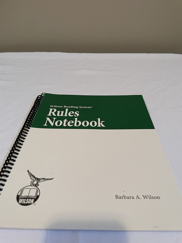Wilson Reading System Rules Guide Third Edition Barbara Wilson