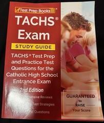 TACHS Exam Study Guide 2nd Edition by Test Prep Books TPB Publishing High School