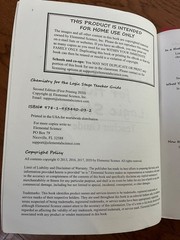 Chemistry for the Logic Stage Teacher Guide Second Edition