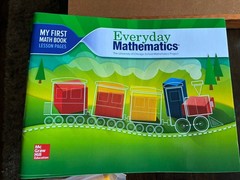 Set Lot 19 Everyday Mathematics My First Math Books Lesson/Journal Pages Grade K