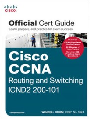 CCNA Routing and Switching ICND2 200-101 Official Cert Guide – VERY GOOD