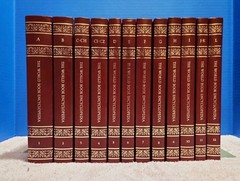 1988 The World Book Encyclopedia Complete Set 22 Red and Gold