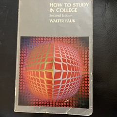 How to Study in College by Walter Pauk (2000, Book, Other)