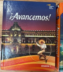 Avancemos! Spanish 1 Text, Teacher’s Edition Hardcover & Practice Packet