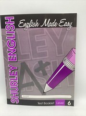 Shurley English Level 6 English Made Easy Student Test Booklet – 6th Grade