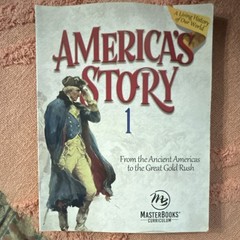 Master Books America’s Story 1 Paperback Textbook 2017 Elementary History