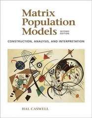 Matrix Population Models Caswell 2nd Ed Sinauer 2001 HC VG Construction Analysis