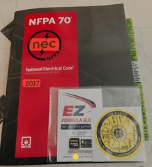 2017 NEC NFPA 70 National Electrical Code Book w/ EZ Tabbed (Pre-tabbed) NEW***