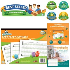 Easy Peasy Alphabet Tracing Book for Kids Ages 3-5, Pre K & Kindergarten Writ…