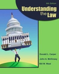 Understanding the Law – Hardcover By Carper, Donald L. – GOOD