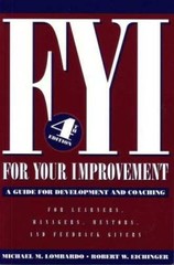 FYI: For Your Improvement, A Guide for Development and Coaching (4th e – GOOD