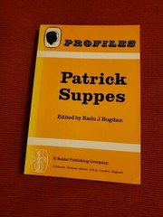Profiles Ser.: Patrick Suppes by Radu J. Bogdan (1979, Trade Paperback)