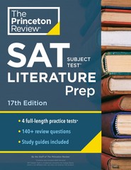 Princeton Review SAT Subject Test Literature Prep, 17th Edition: 4 Practice …
