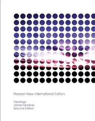 Topology: Pearson New International Edition by James Munkres (English) Paperback