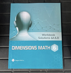 Singapore Math Dimensions Math Workbook Solutions 6A & 6B Mathematics