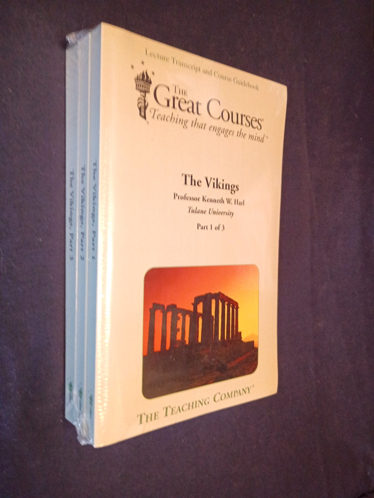 Teaching Co Great Course TRANSCRIPTS : THE VIKINGS new & sealed