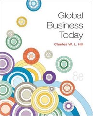 Global Business Today by Charles W. L. Hill (2013, Trade Paperback)