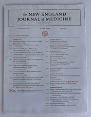 New England Journal of Medicine NEJM single issue Vol 394, No. 21, June 4, 2026