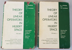 Theory of Linear Operators Hilbert Space Akhiezer Glazman Ungar 2-Vol Set