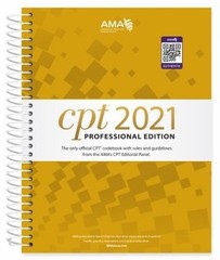 CPT 2021 Professional Edition Spiral American Medical Association