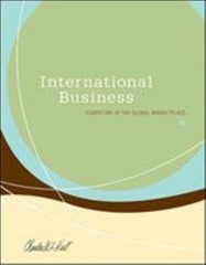 International Business Hardcover Charles W. L. Hill