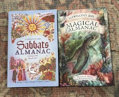 Llewellyn’s 2021 Sabbats Almanac & 2023 Magical Almanac (2 Books)