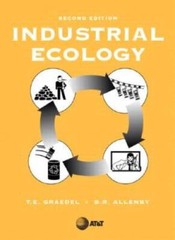 Industrial Ecology (2nd Edition) – Hardcover By Graedel, Thomas E. – GOOD
