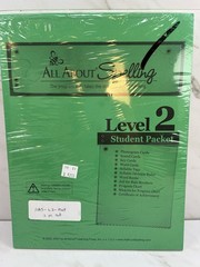 All About Spelling Level 2 Student Packet NEW Sealed
