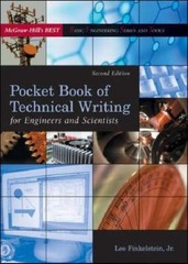 Pocket Book of Technical Writing for Engineers & Scientists – paperback Fink…