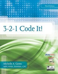 3-2-1 Code It – Paperback By Green, Michelle A – ACCEPTABLE