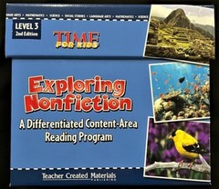 3rd – Time for Kids EXPLORING NONFICTION Differentiated Content-Area Reading SET