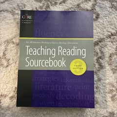 Teaching Reading Sourcebook by Linda Diamond, Bill Honig and Linda Gutlohn…