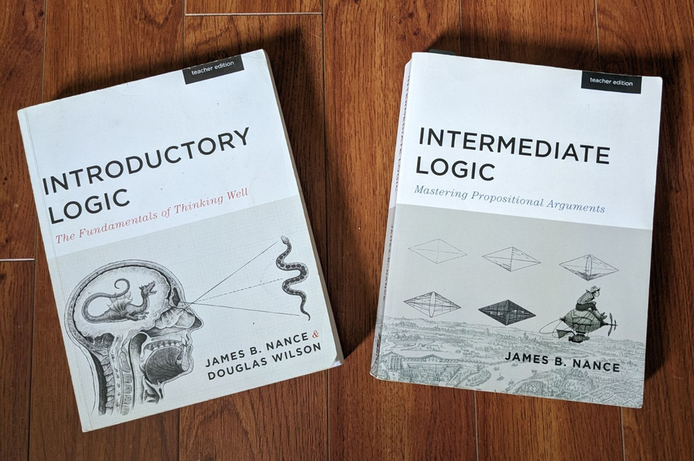 Canon Press Introductory & Intermediate Logic Textbooks Teachers 2014 Editions