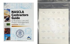 Book and Preprinted Tabs – NASCLA Contractors Guide to Business, Connecticut 6th