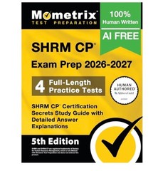 SHRM CP Exam Prep 2026-2027 – 4 Full-Length Practice Tests **NEW**