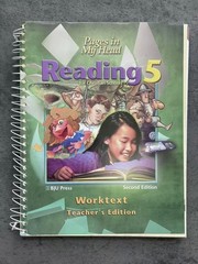 Lot of 4 Pages in My Head Reading 5 for Christian Schools BJU Press 2002 NOS