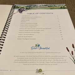 The Good & The Beautiful Ecosystems 3-8 Unit Study & Journal Science Grades 3-6
